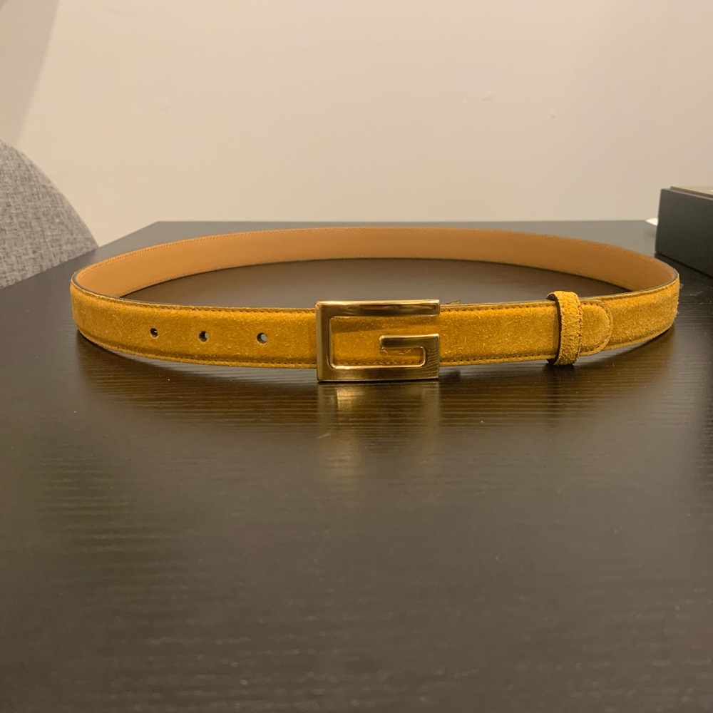 Gucci Suede Belt size 95(38) for 34 waist